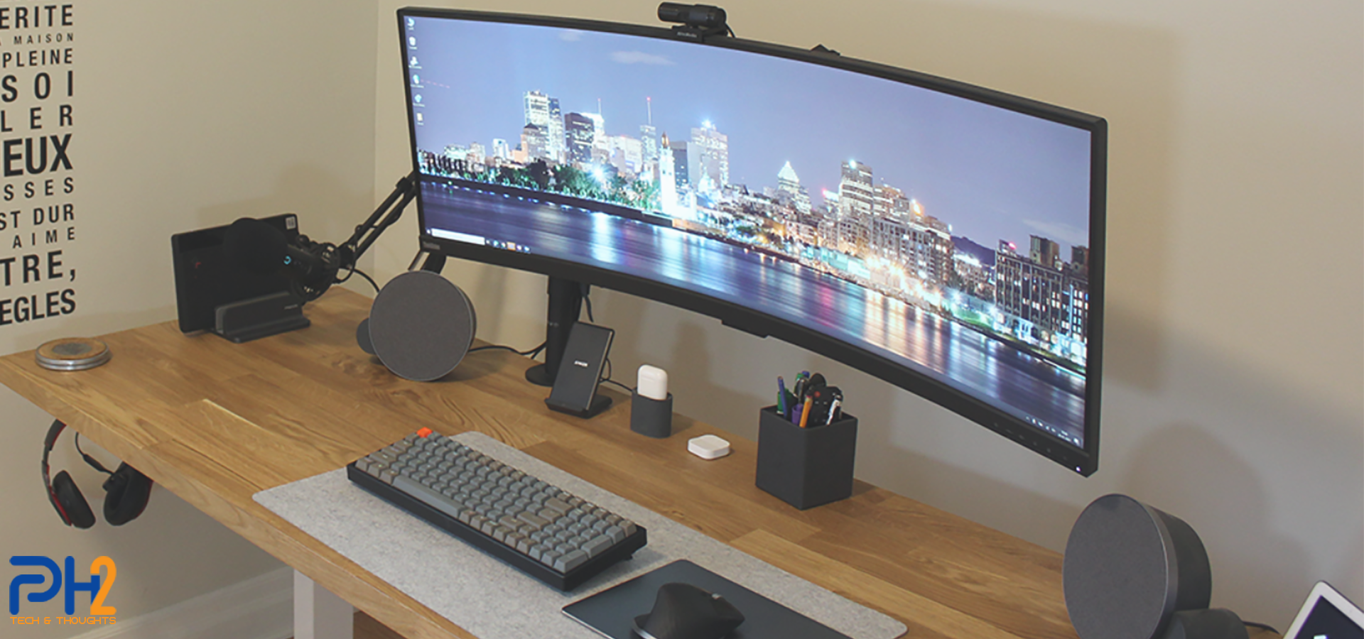 Work from home desk setup 2021